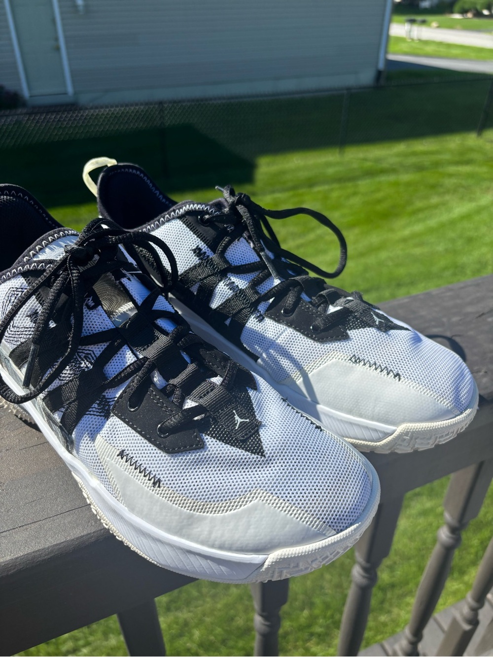 Men’s Jordan One Take 2 basketball shoes. Size 8. Like new